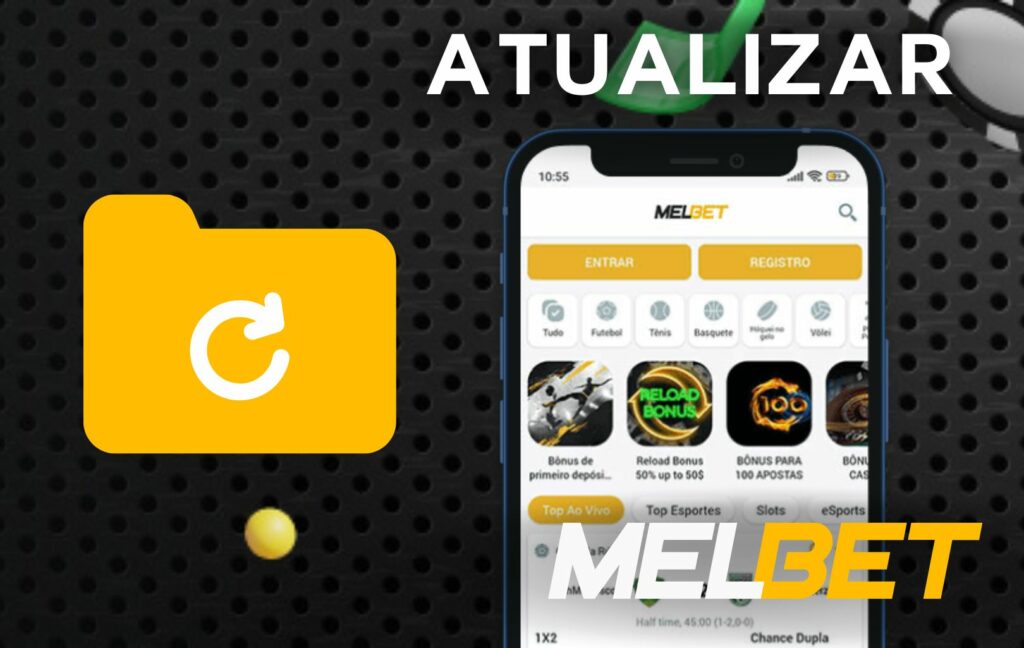 Instruções sobre como atualizar o aplicativo Melbet Brasil