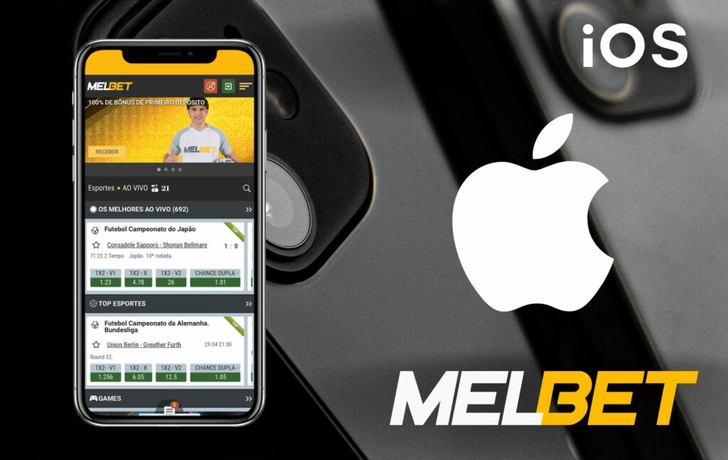 revisão do aplicativo Melbet Brasil para smartphones iOS